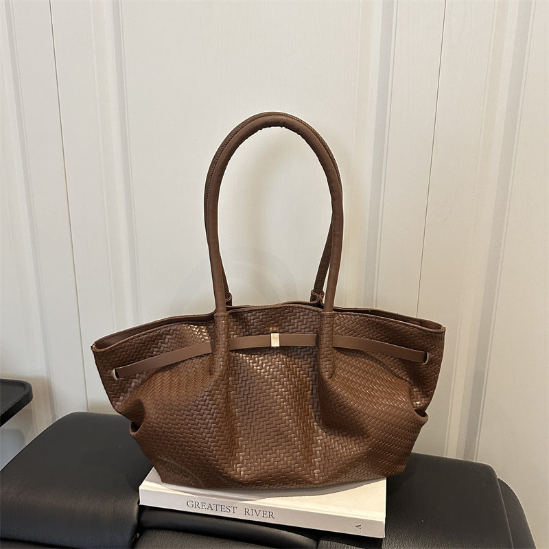Woven Tote Handtasche