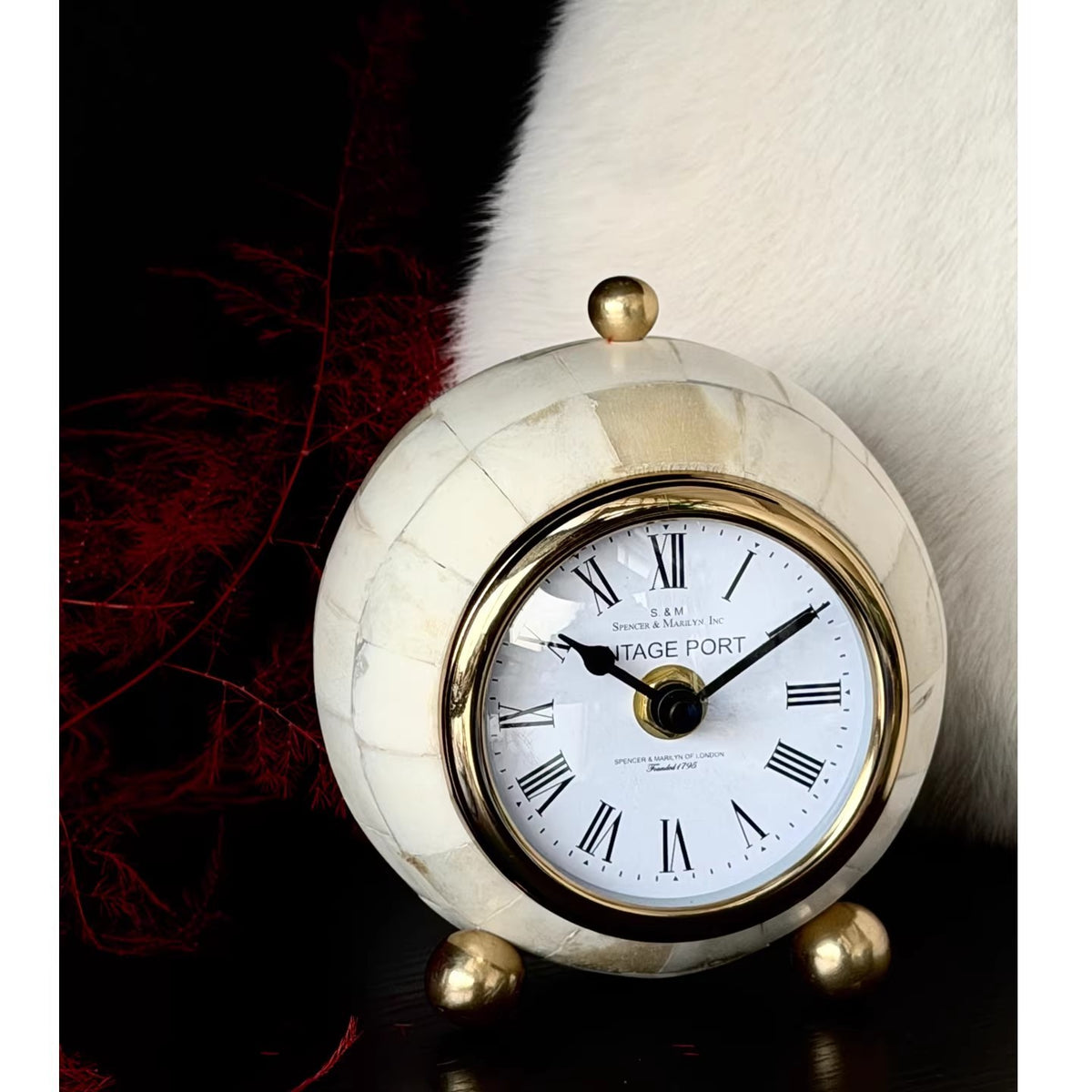 Vintage Dekorativer Tisch Farbe