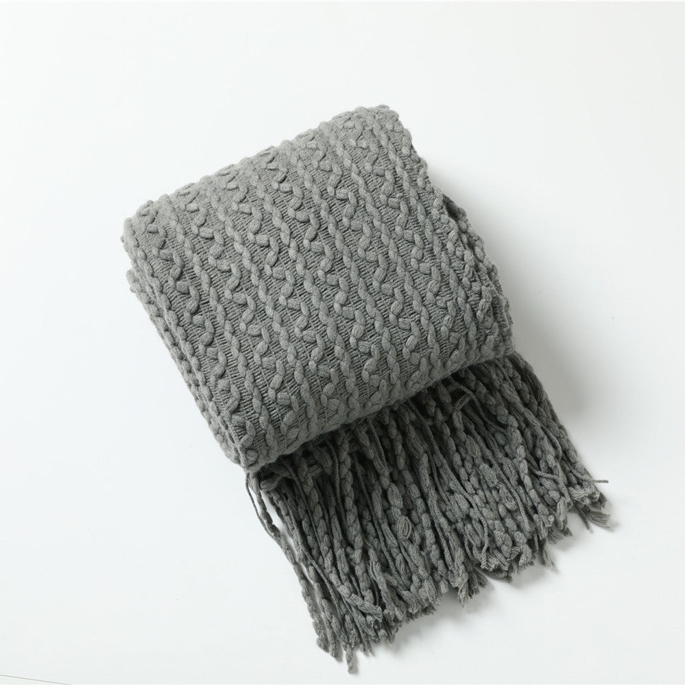 Gemütlicher Strickschal Brehn