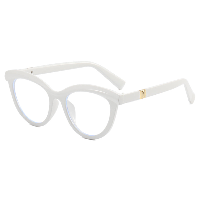Damen Cat-Eye Brille mit feinem Rahmen und eleganten Akzenten Brehn