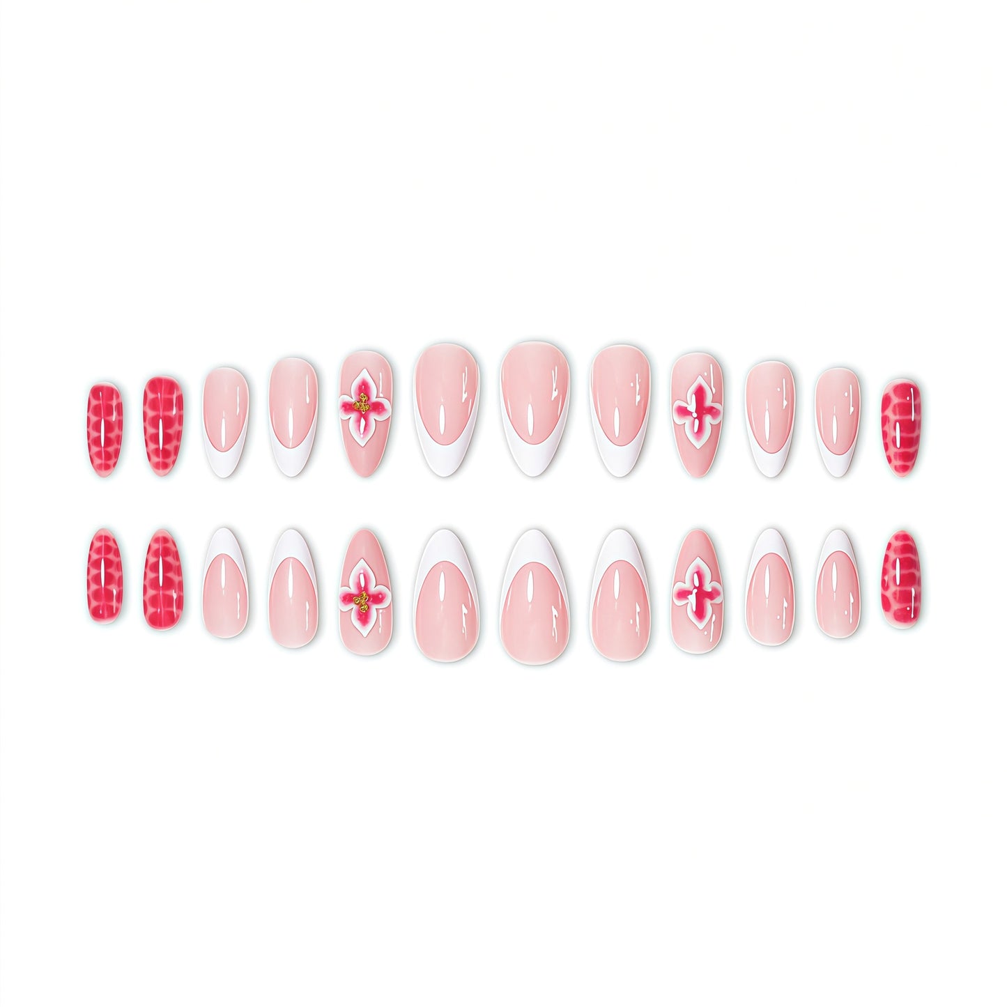 Florale Stiletto Nagelverstärkung Brehn