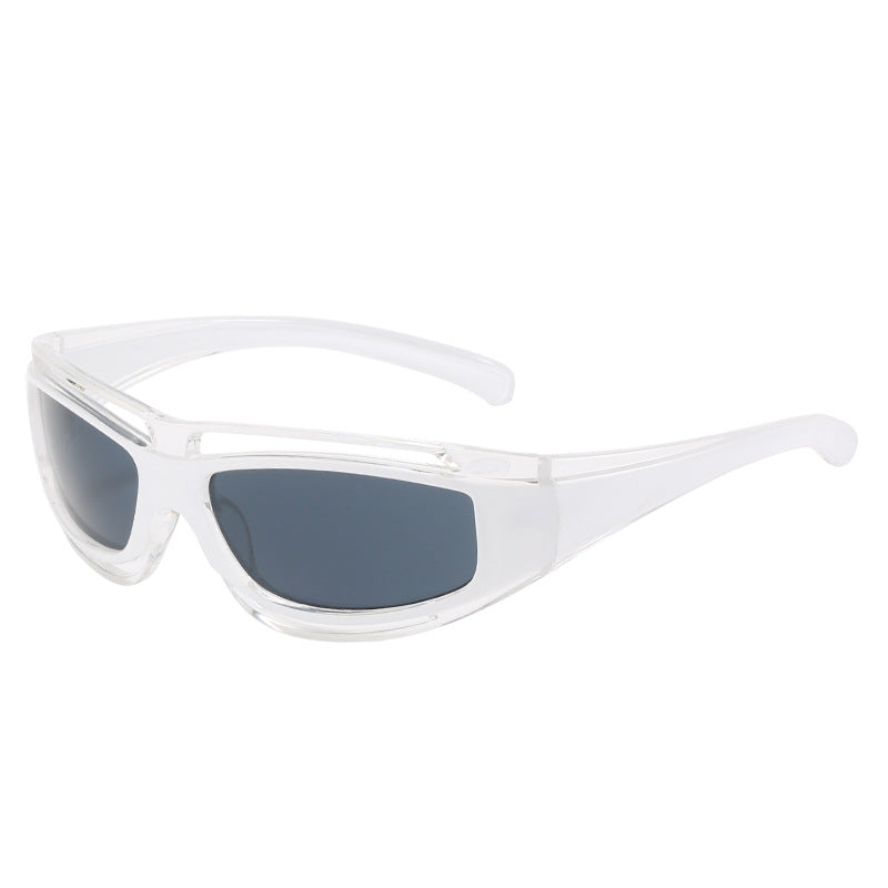 Damen Sportliche Sonnenbrille mit aerodynamischem Design und polarisierenden Gläsern Brehn
