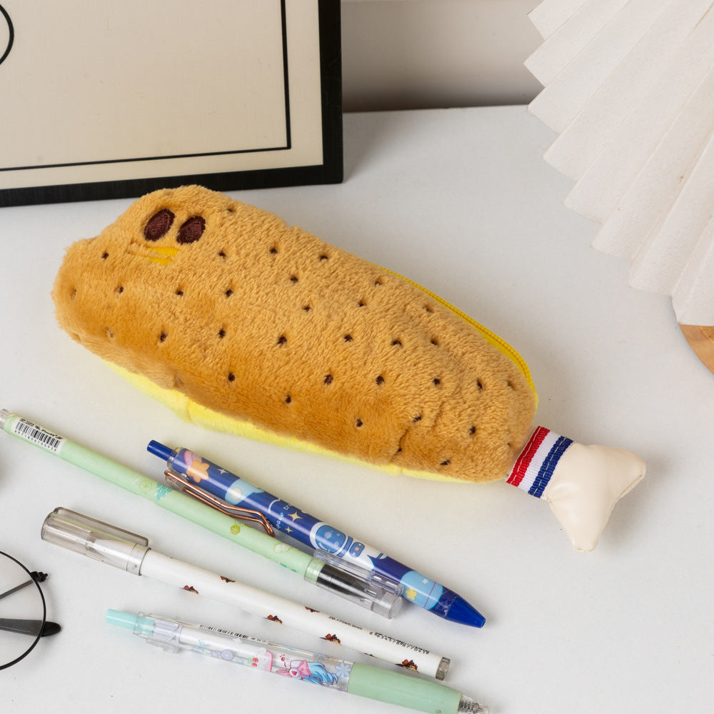 Süßes Plüsch-Bananen-Bleistiftetui Brehn