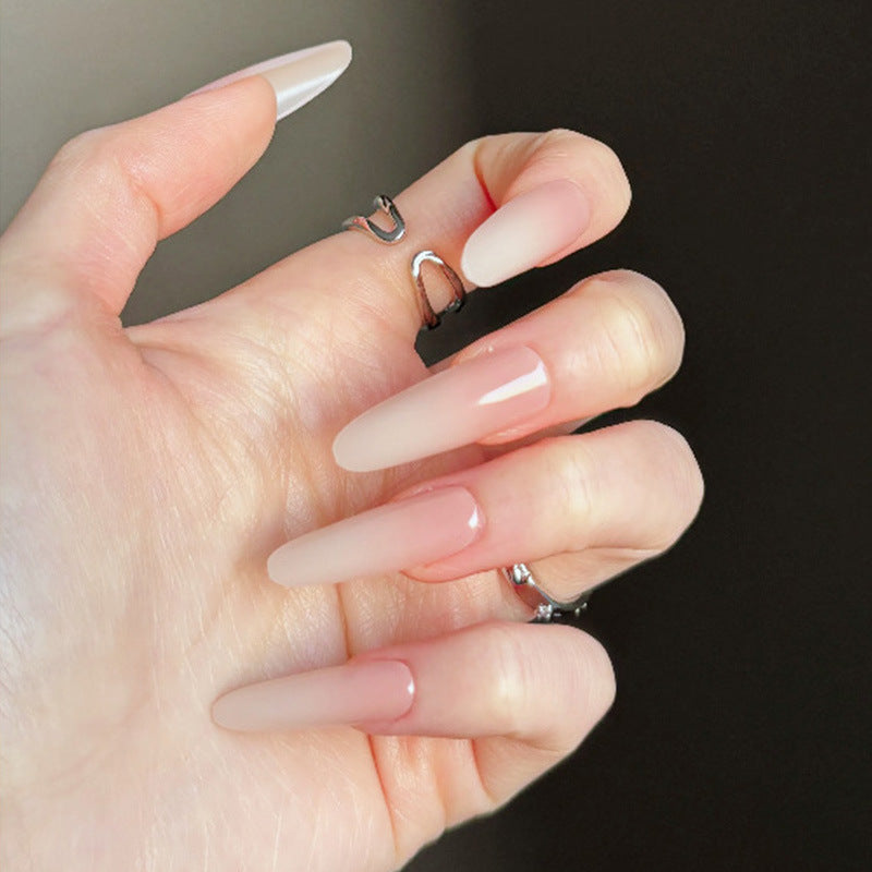 Elegante glitzernde Acrylnagelerweiterungen Brehn