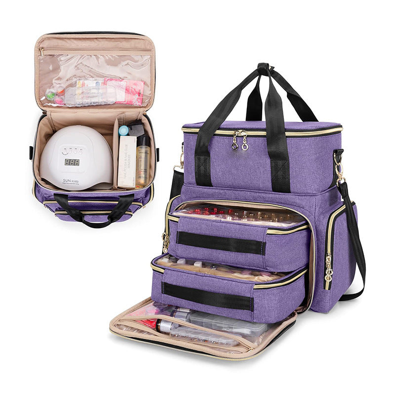 Praktische Kosmetik- und Nagel-Organizer-Tasche Brehn