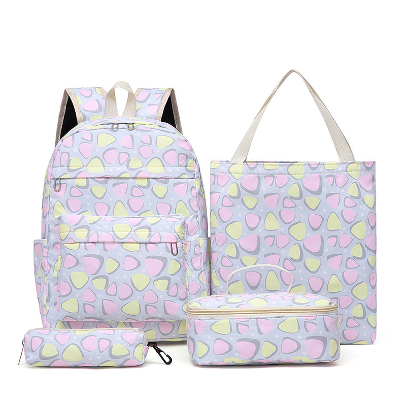 Set Aus Rucksack, Tragetasche und Lunchbox Brehn