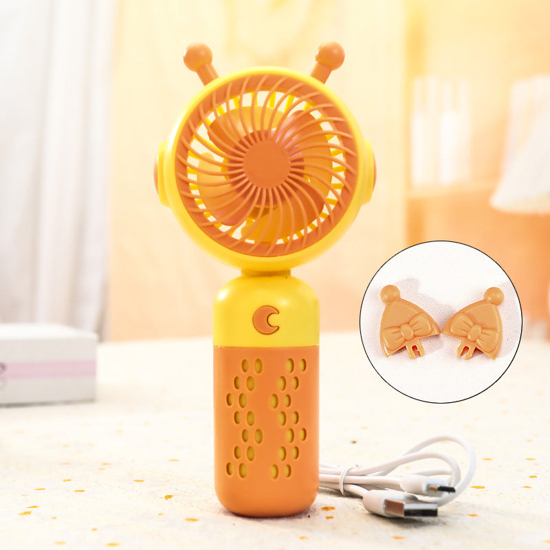Damen Tragbarer Mini Handventilator mit Katzenohren Brehn