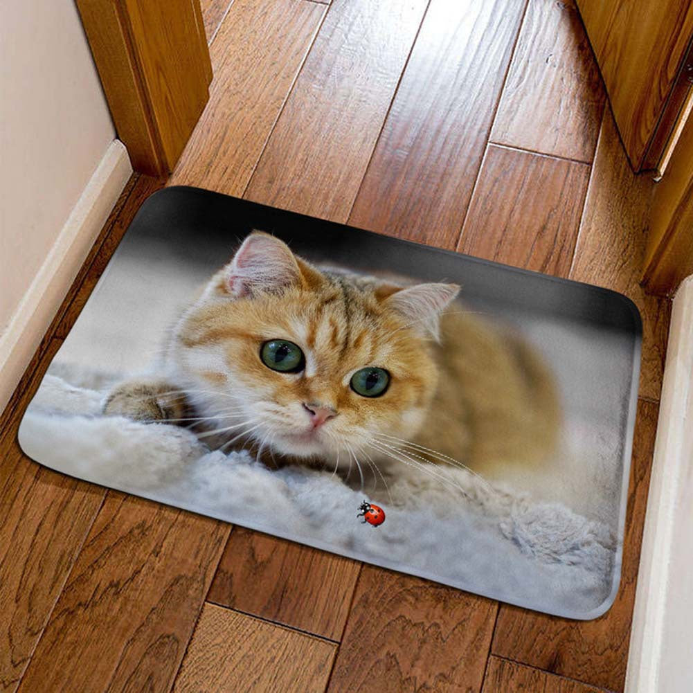 Dekorative Katzen Willkommen Matte Brehn