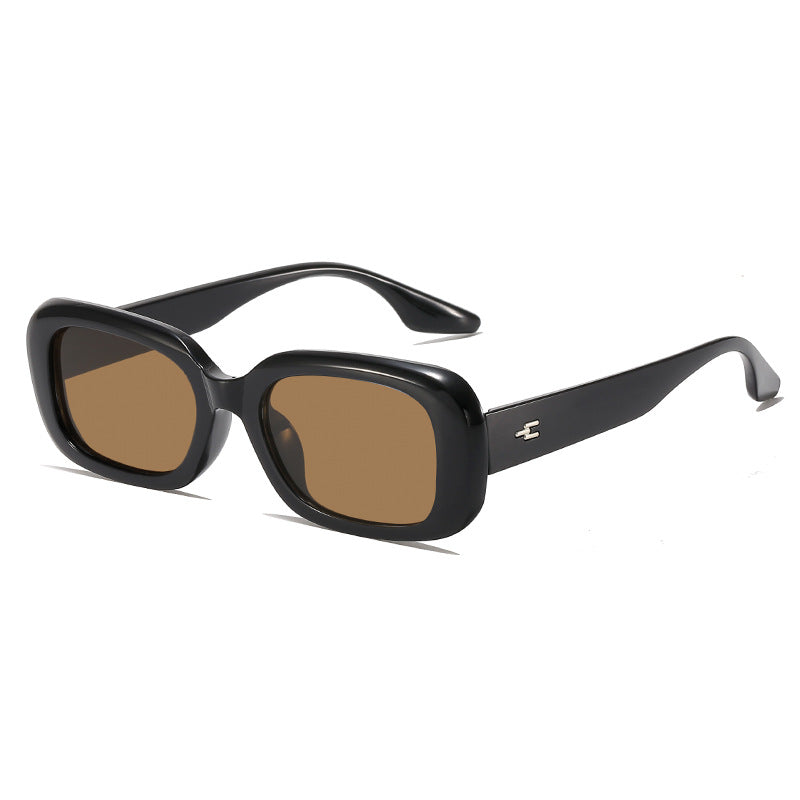 Moderne oversized rechteckige Sonnenbrille Brehn