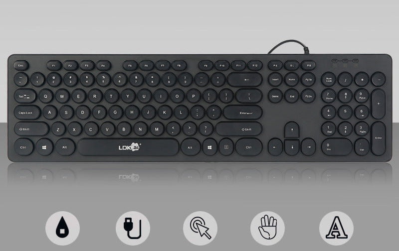 Mechanische Tastatur und Maus Set Brehn