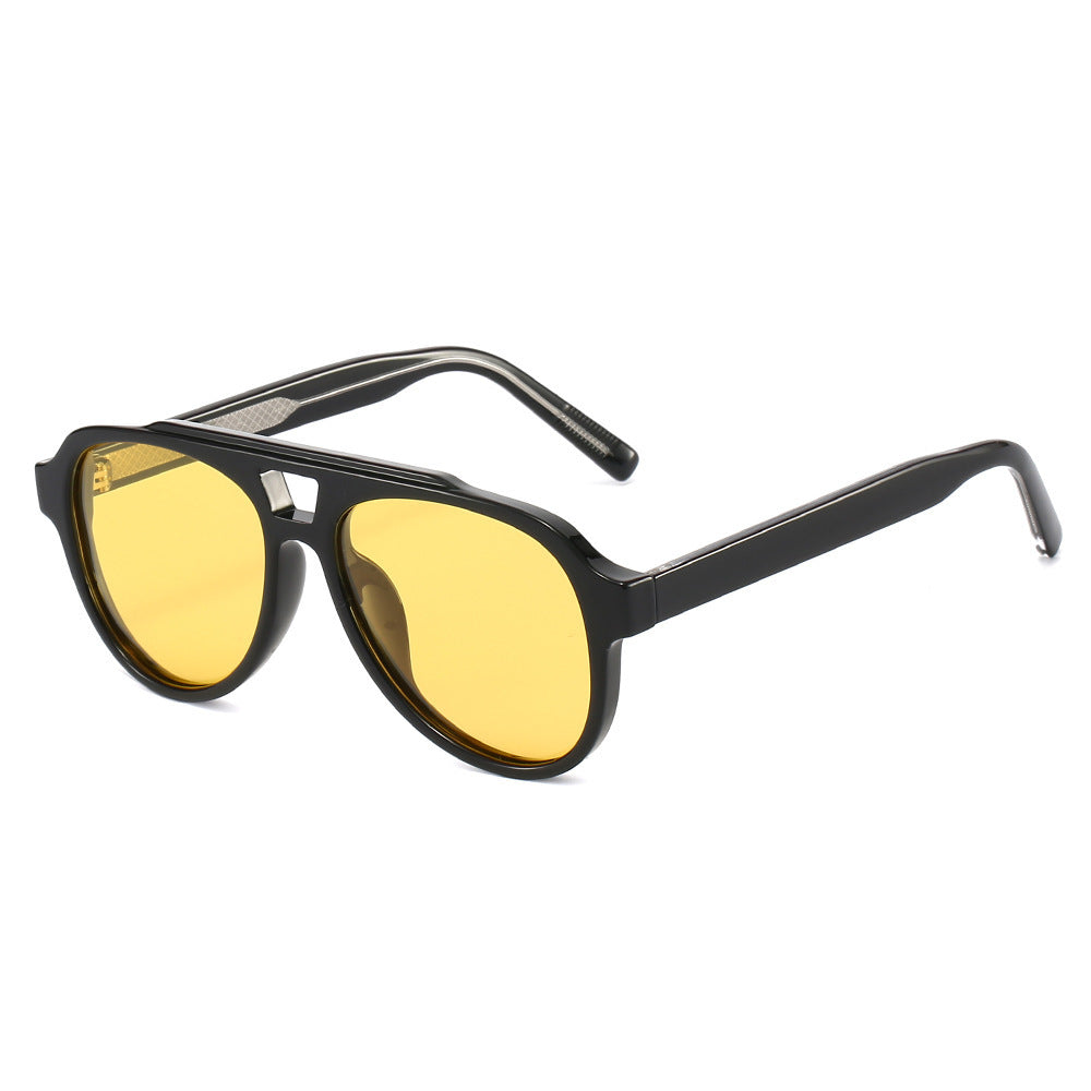 Damen Vintage Sonnenbrille mit hochwertigem UV-Schutz und modischem Schildpatt-Muster Brehn