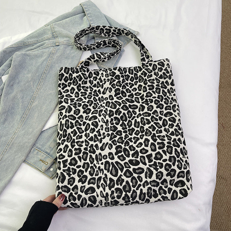 Chic Leopardenmuster Tote Bag