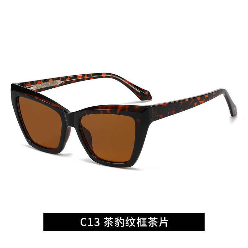 Damen trendige Oversized-Sonnenbrille Brehn