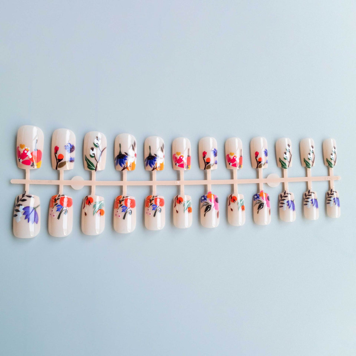 Floral Acryl Nagelkunst Set