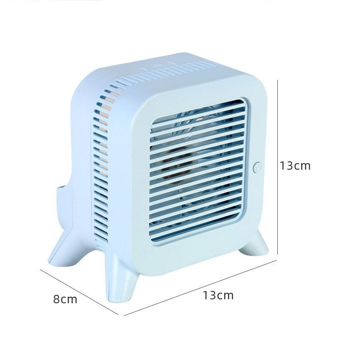 Damen kompakter Tischventilator mit leisem Betrieb und ergonomischem Design Brehn