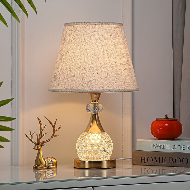 Elegante Kristallbasis Akzentlampe