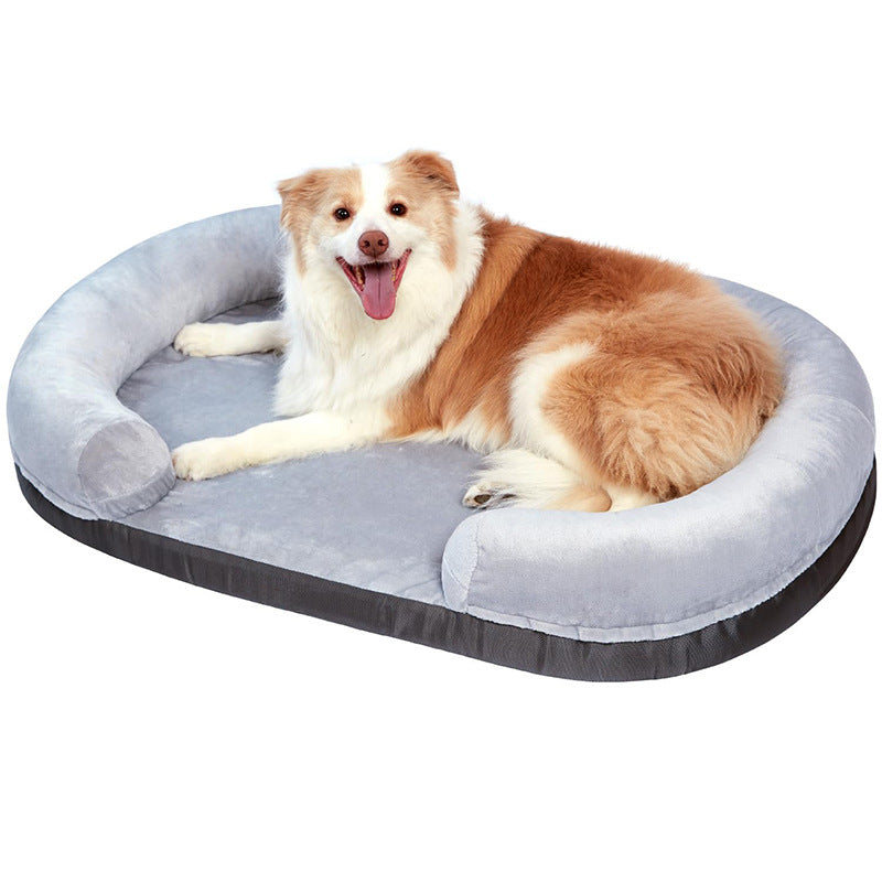 Orthopädisches rundes Hundebett