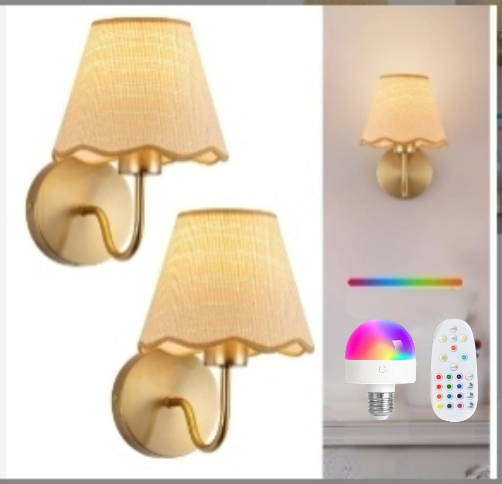 Elegante moderne Wandleuchten
