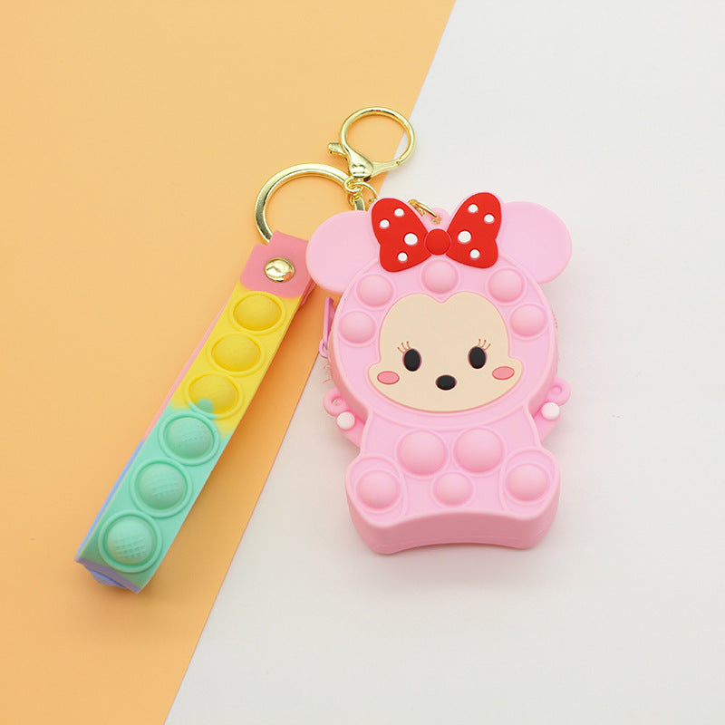 Damen Keychain mit Pop It Design Brehn