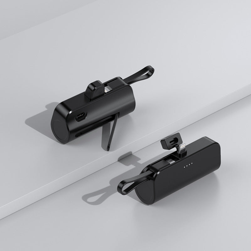 Tragbare Powerbank mit integriertem multifunktionalen Ladekabelsystem Brehn