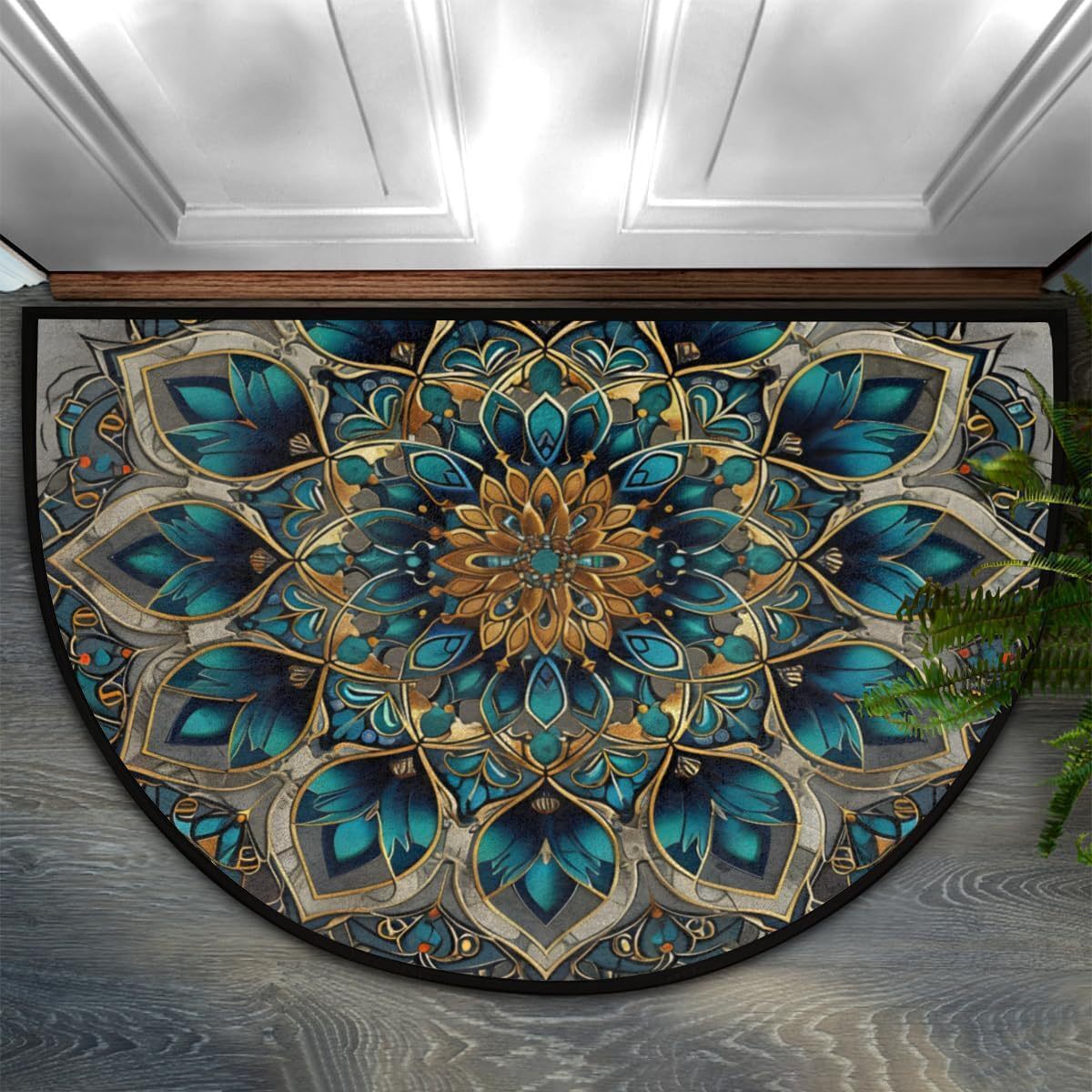 Bohemian Mandala Design Bereich Matte Brehn