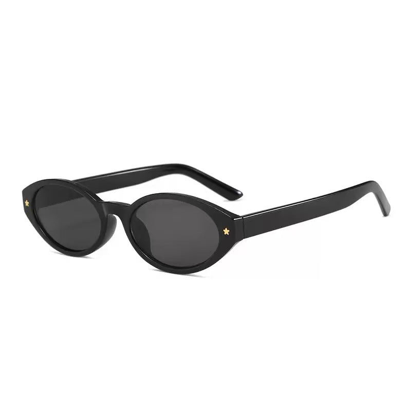 Damen Cat-Eye Sonnenbrille mit auffälligem Rahmen und modernen Gläsern Brehn
