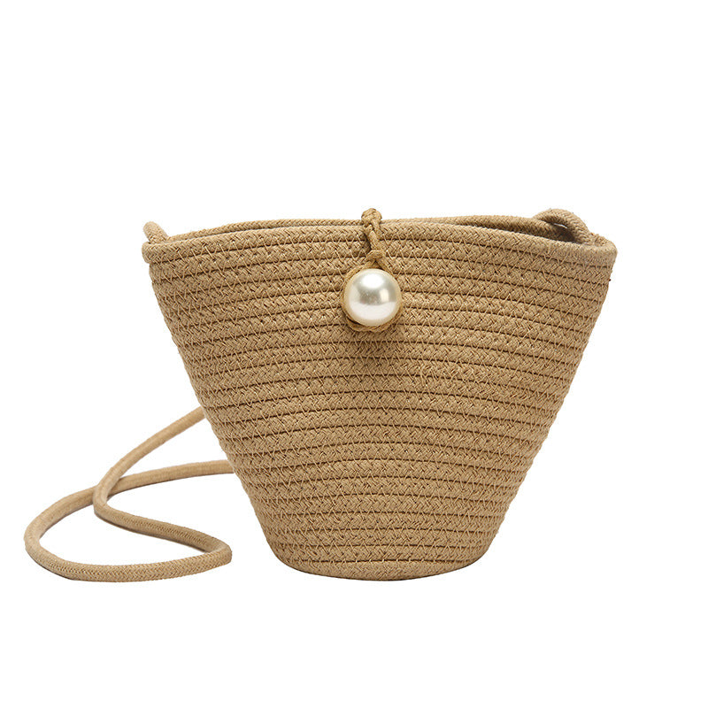 Elegante Handtasche mit Perlverschluss Brehn