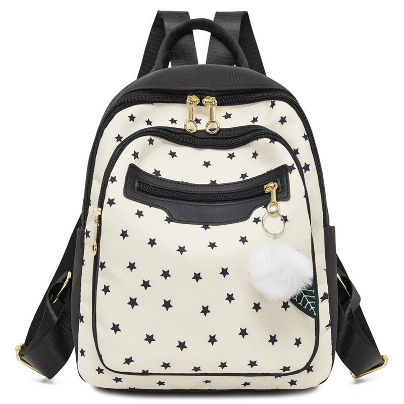 Chic Star gemusterter Rucksack Brehn