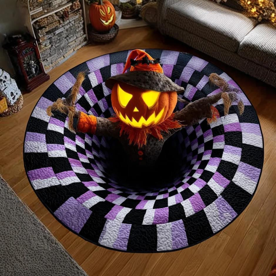 Halloween-Themen 3D-Optische Illusions-Teppich