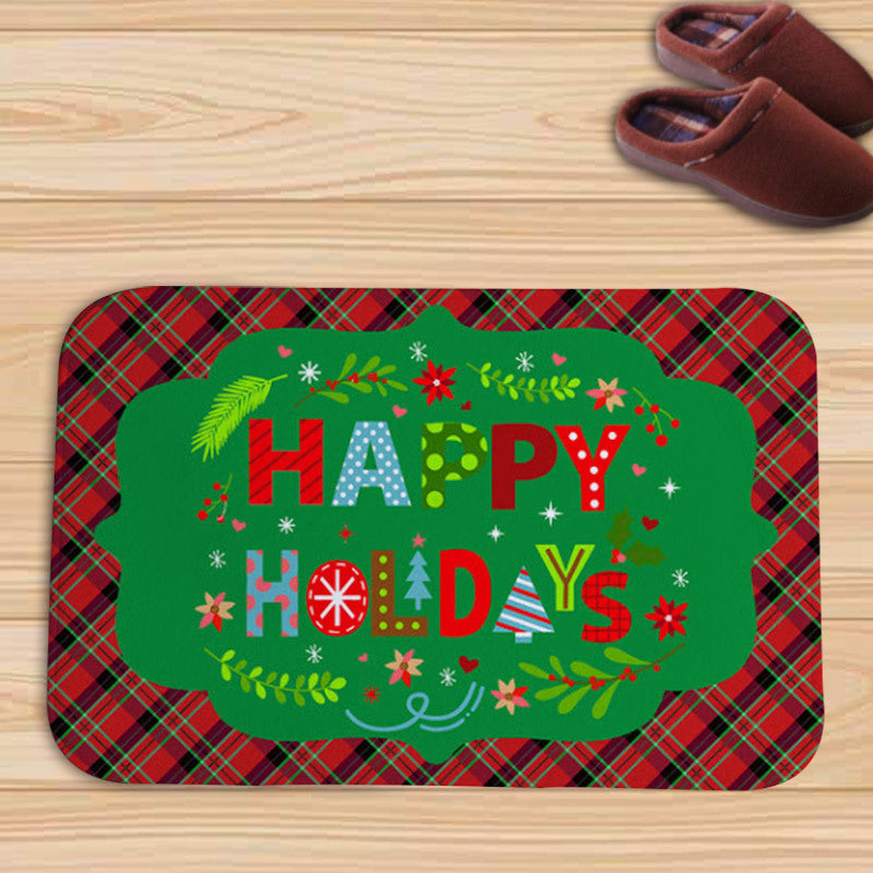 Weihnachtliche dekorative Badmatte Brehn