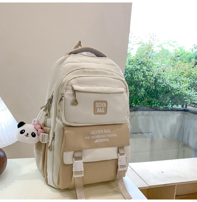 Stylischer Multi-Storage Schulrucksack