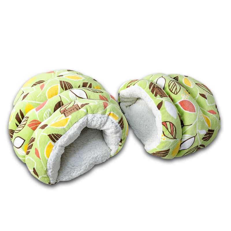 Gemütliche Fleece-Innenstiefel Hundebett