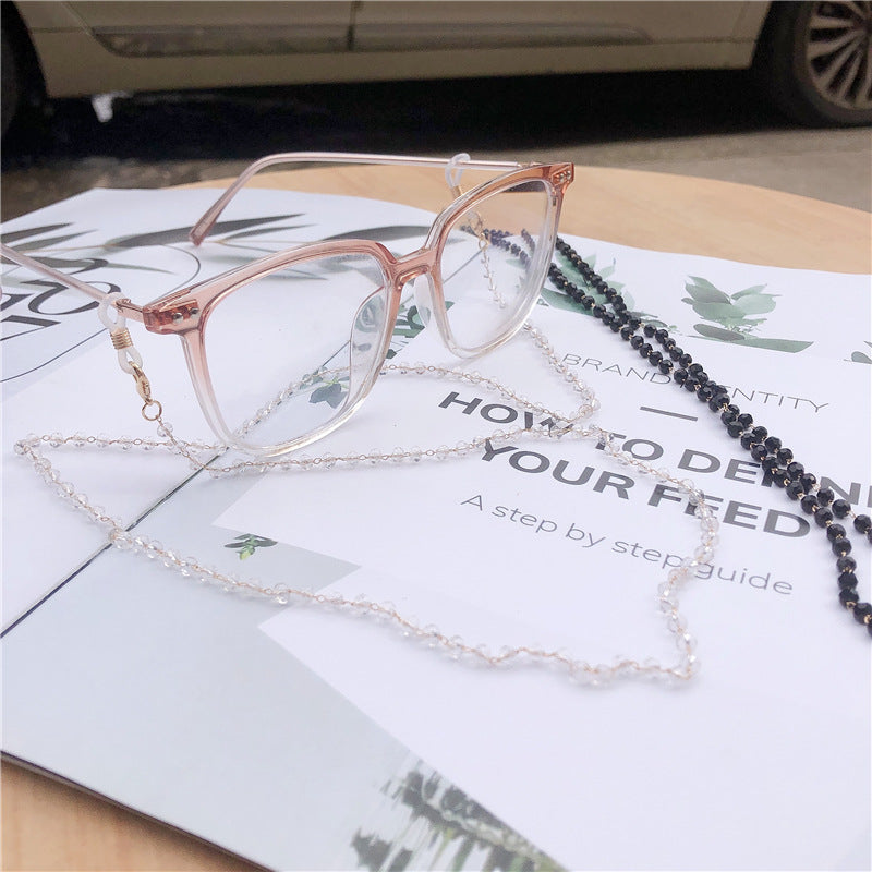 Stylische Perlen-Brillen Kette Brehn