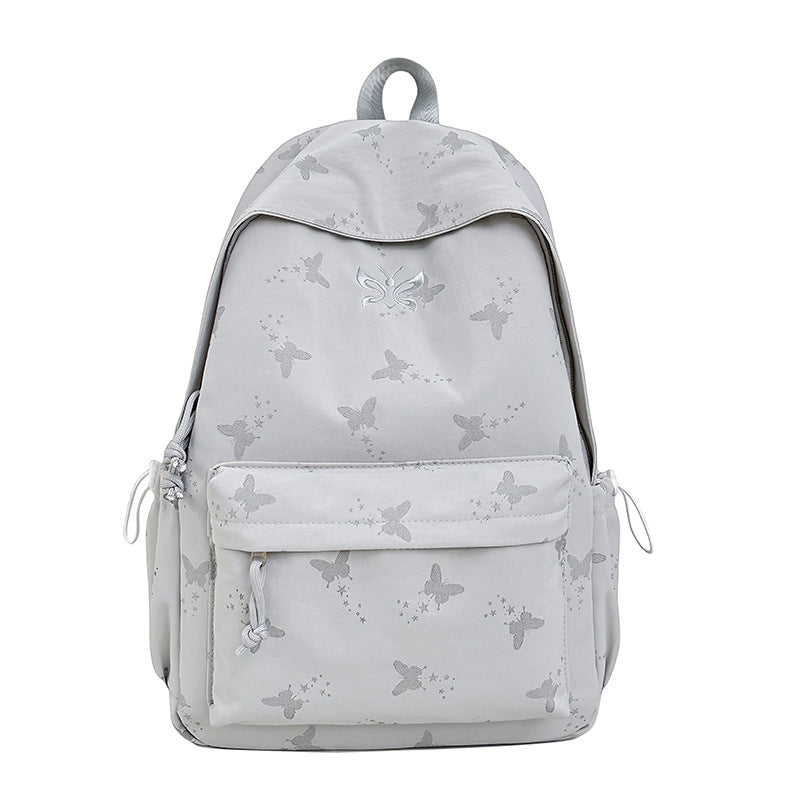 Stylischer Schmetterlingsdruck-Rucksack