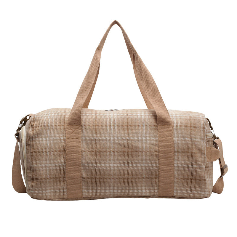 Vielseitige Karierte Reise-Duffle-Tasche Brehn