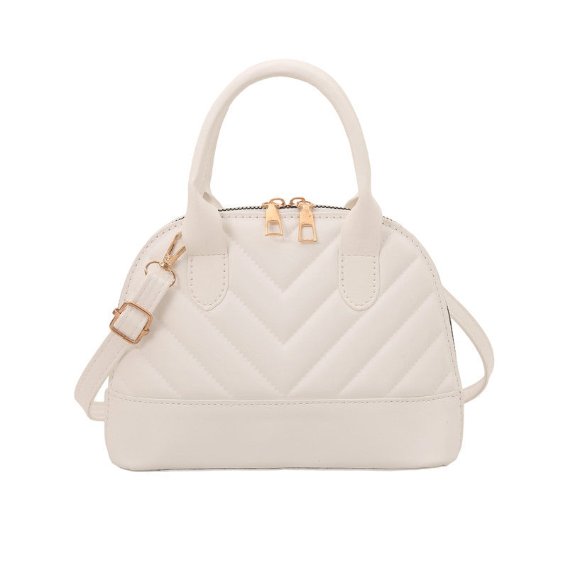 Gepatchte Mini-Handtasche Brehn