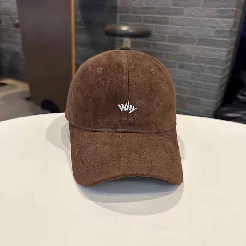 Weiches Wildleder Verstellbare Kappe