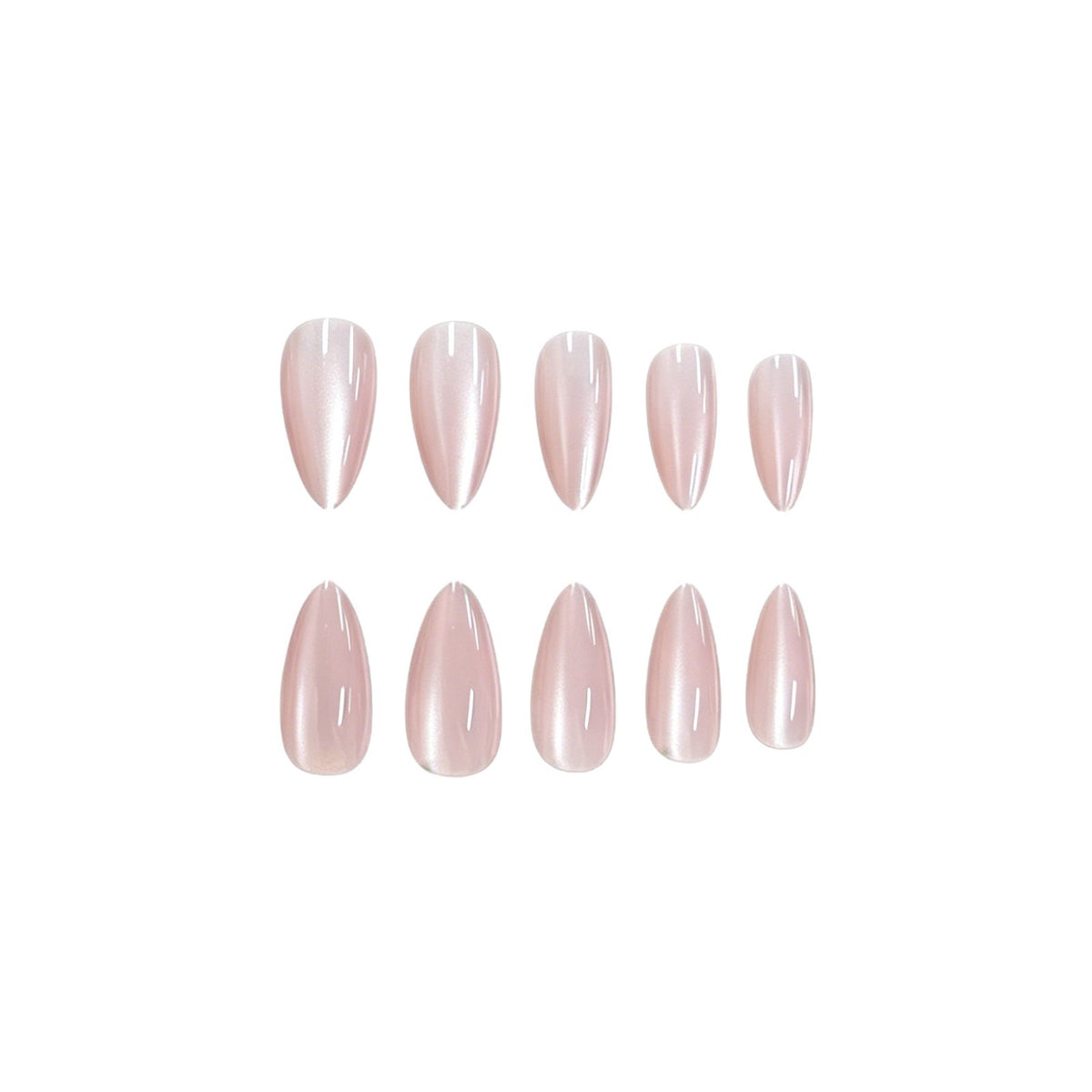 Elegante Glitzer-Stiletto-Nagelverzierungen Brehn