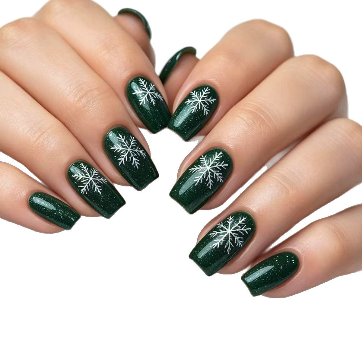 Winter-Themen Nagelkunst Brehn