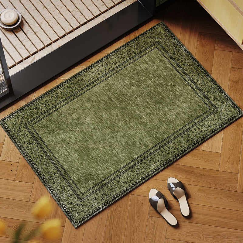 Eleganter floraler Muster-Innenbereichsteppich