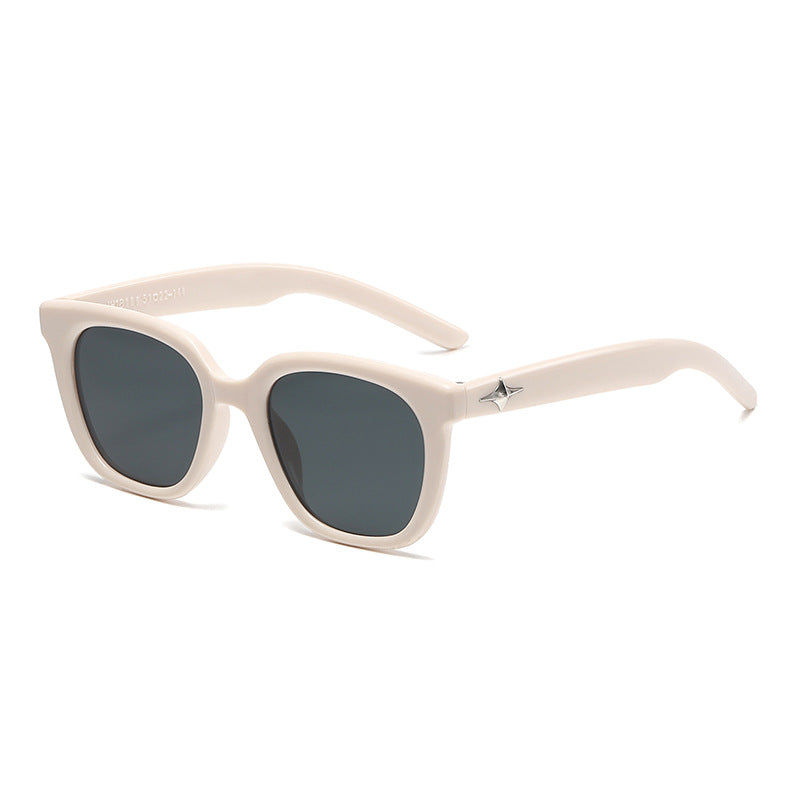 Damen moderne quadratische Sonnenbrille mit stylischem Rahmen Brehn