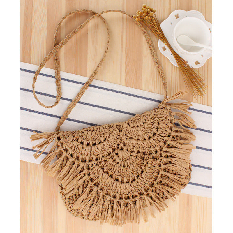 Handgefertigte Basttasche Brehn
