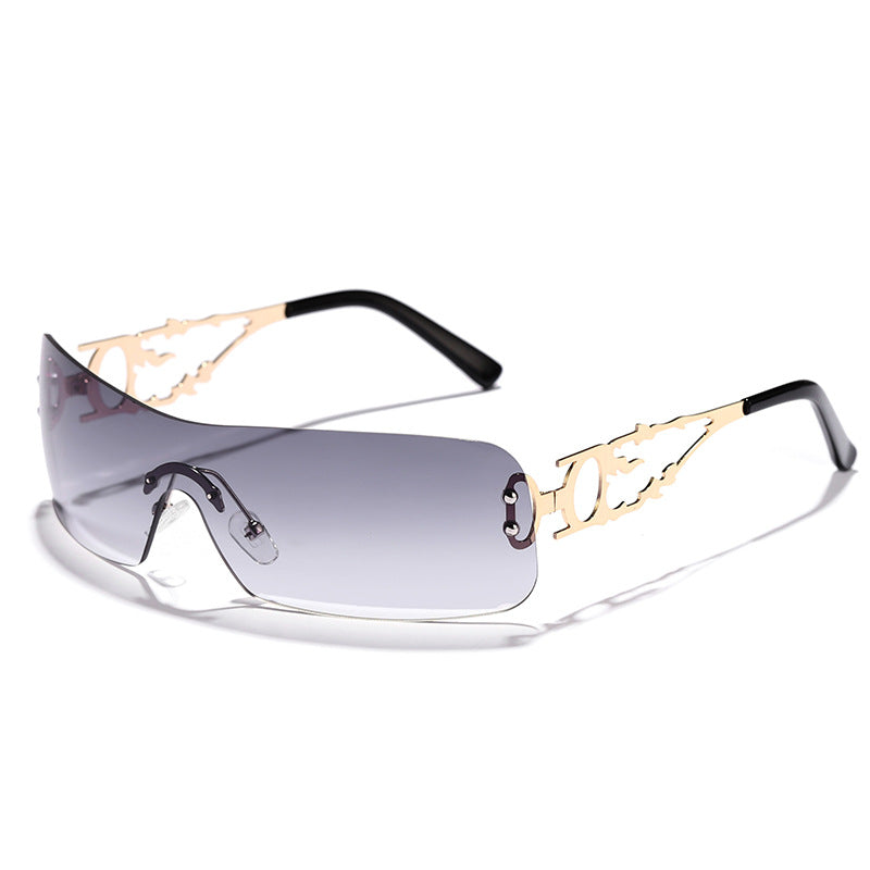 Damen modische Sportsonnenbrille mit innovativem Design und UV-Schutz Brehn