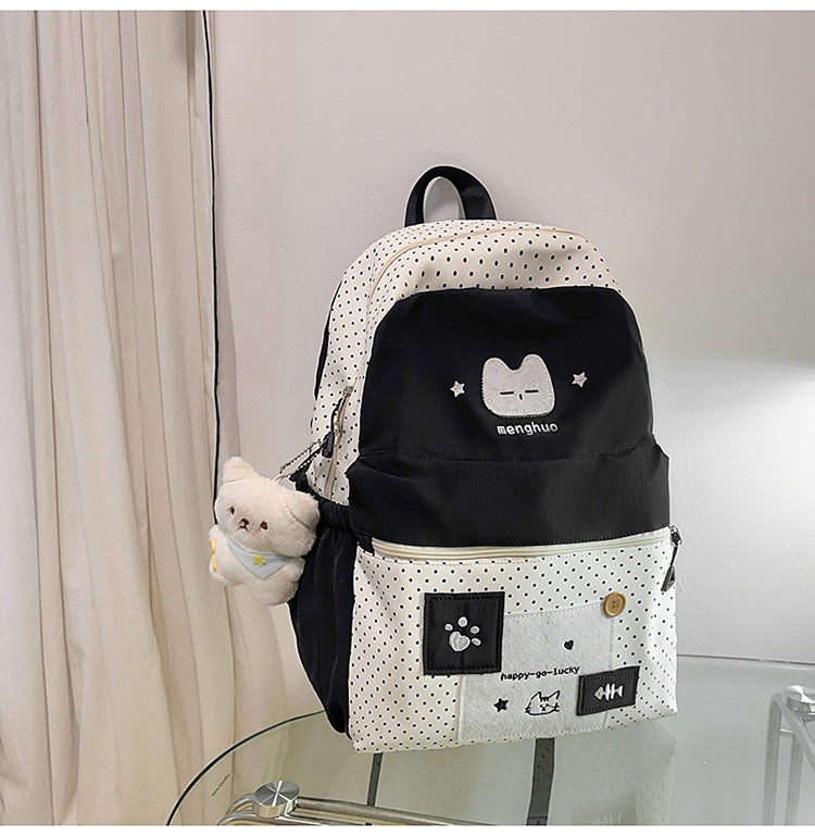 Niedlicher Charakter-Themen-Schulrucksack