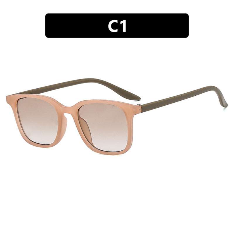 Damen trendige quadratische Sonnenbrille mit polarisierenden Gläsern Brehn