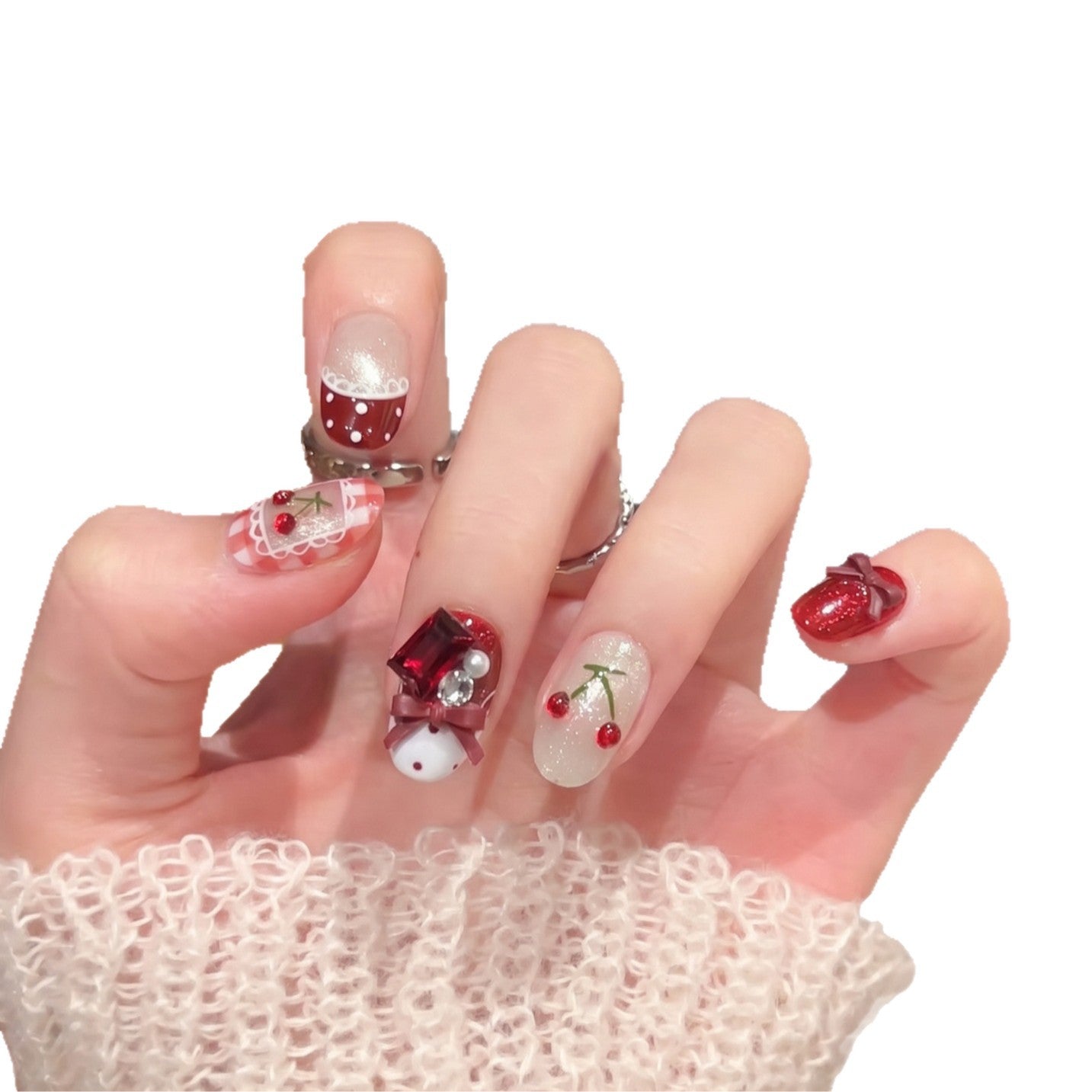 Dekoratives Themen-Nagelkunst-Set Brehn