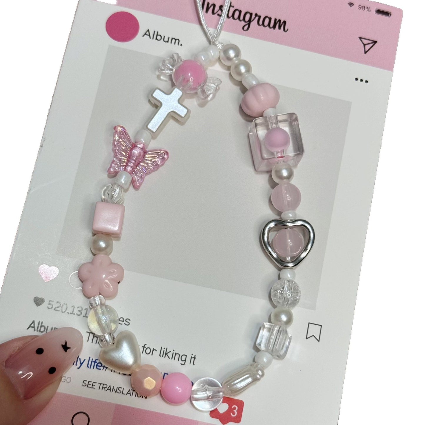 Farbenfrohes Charm-Armband Brehn