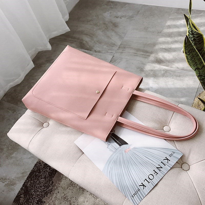 Elegante Lederhandtasche Brehn