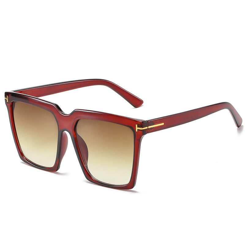 Oversized Quadrat Sonnenbrille Brehn