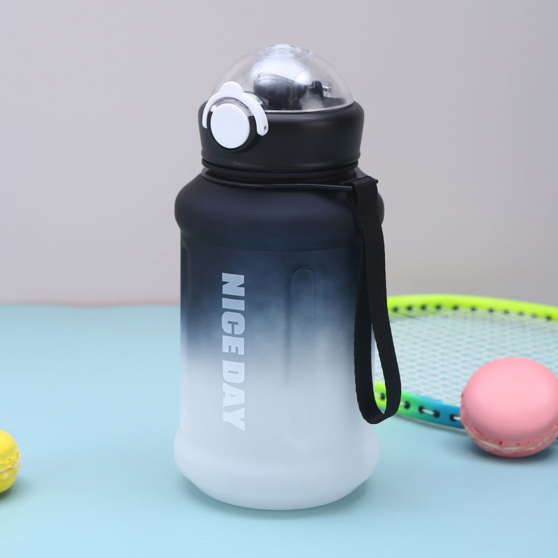 Damen Multifunktionale Sport-Trinkflasche mit ergonomischem Griff und praktischem Auslaufschutz Brehn